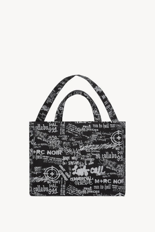 Speechless Denim Tote Bag