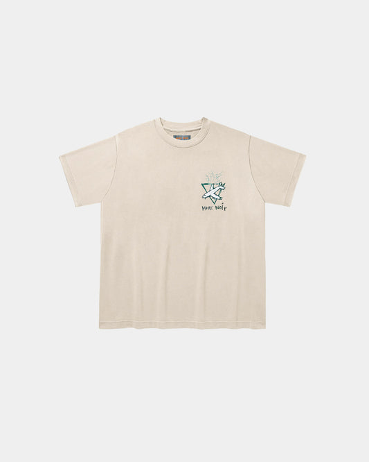 Beige Bermuda tee