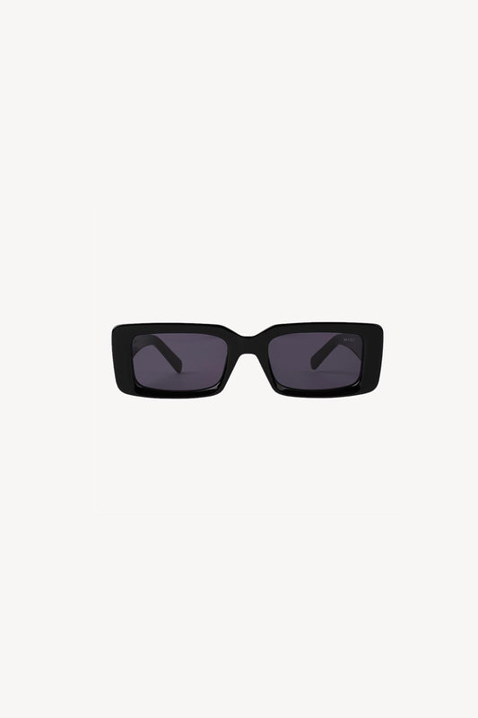 "MOB" Silver Circle Black sunglasses