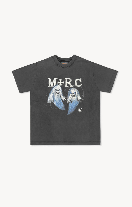 'Ghost' Vintage Black Tee