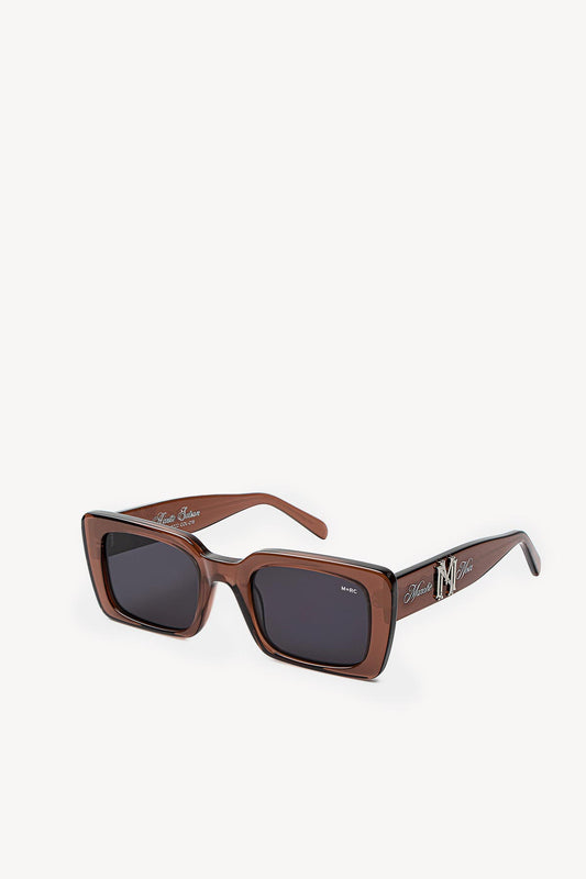 Lunettes de Soleil "Blazon Butterfly" Marron