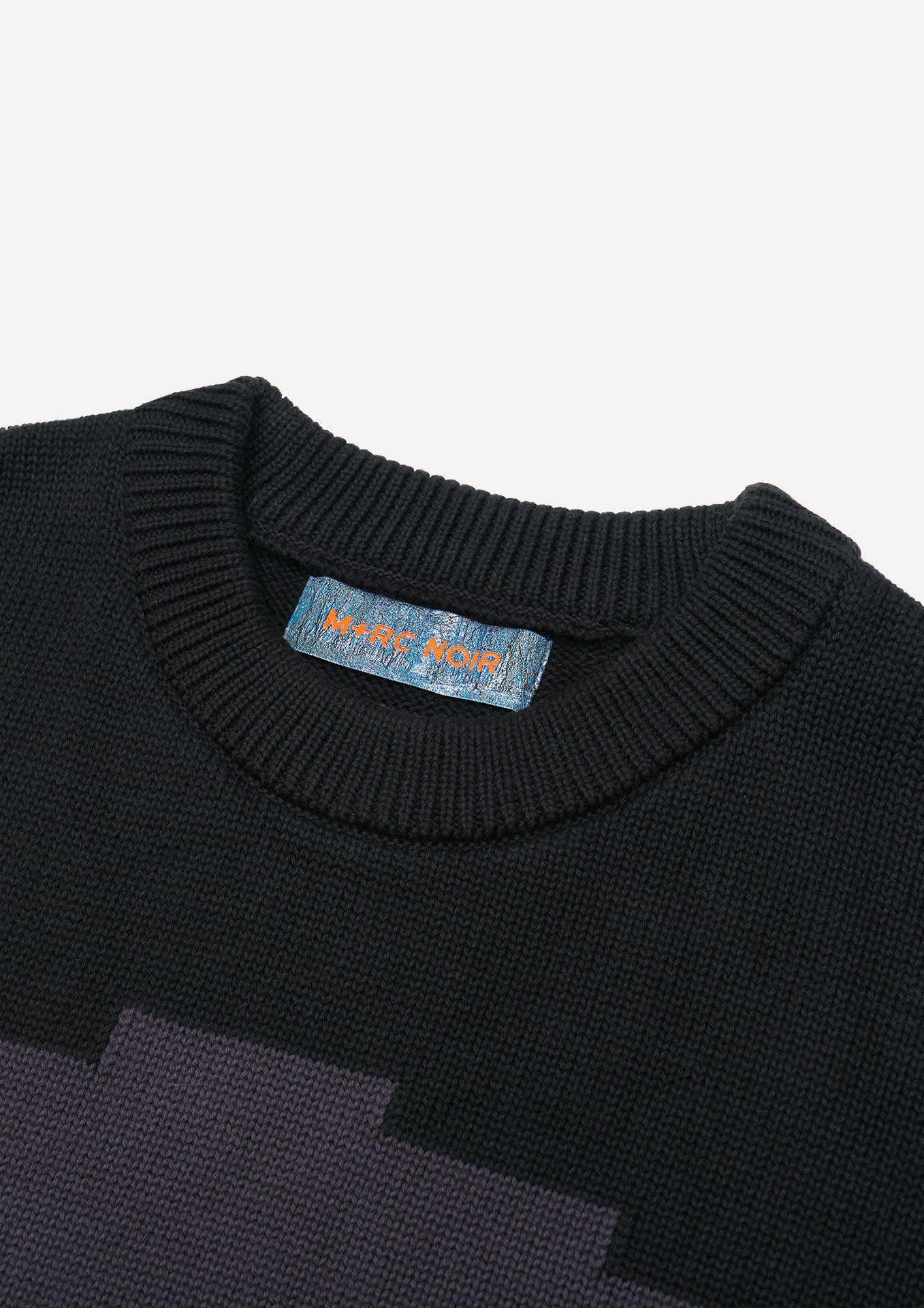 "Eagle" Knitted Black Sweater