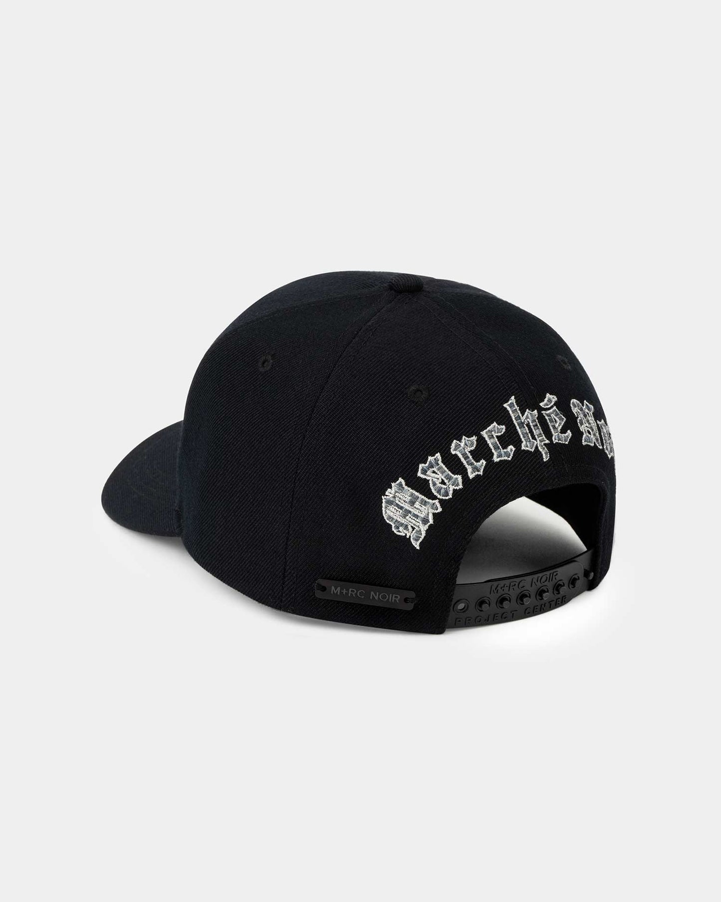 Black Nocturnal Wolf Italian Wool Hat - US