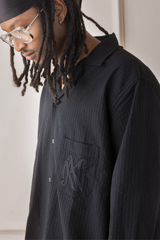 Japanese Wool Seersucker Shirt