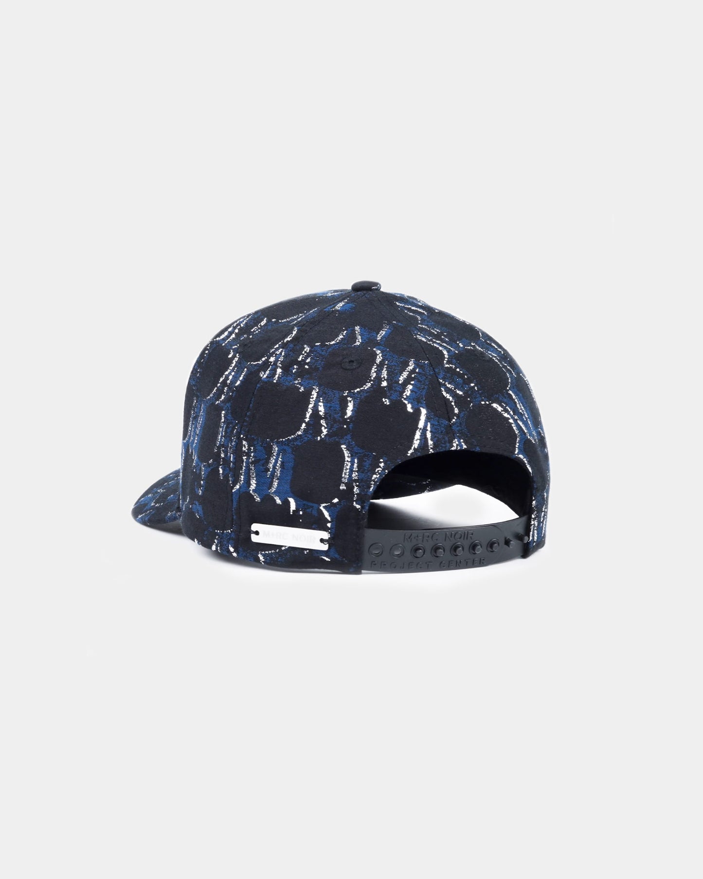Jacquard monogram blazon hat