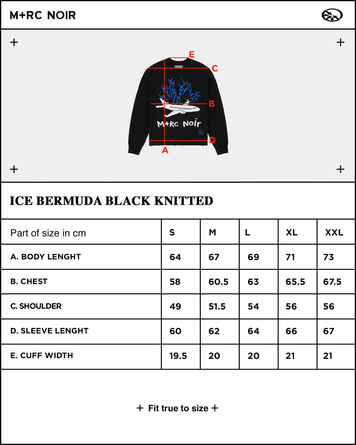 Pull "Bermuda" noir et bleu