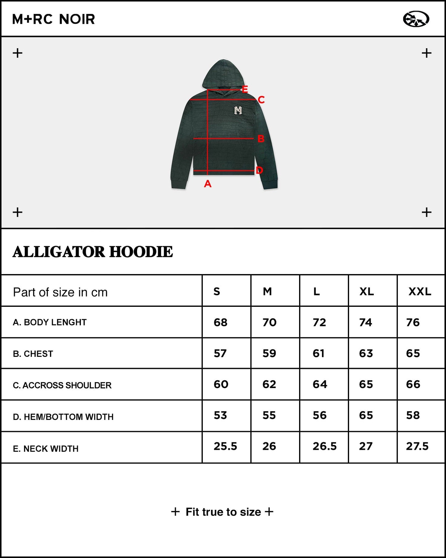 Alligator Hoodie - mrcnoir