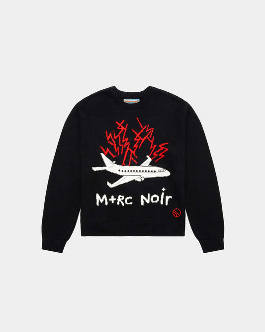 Bermuda Black And Red Sweater - mrcnoir