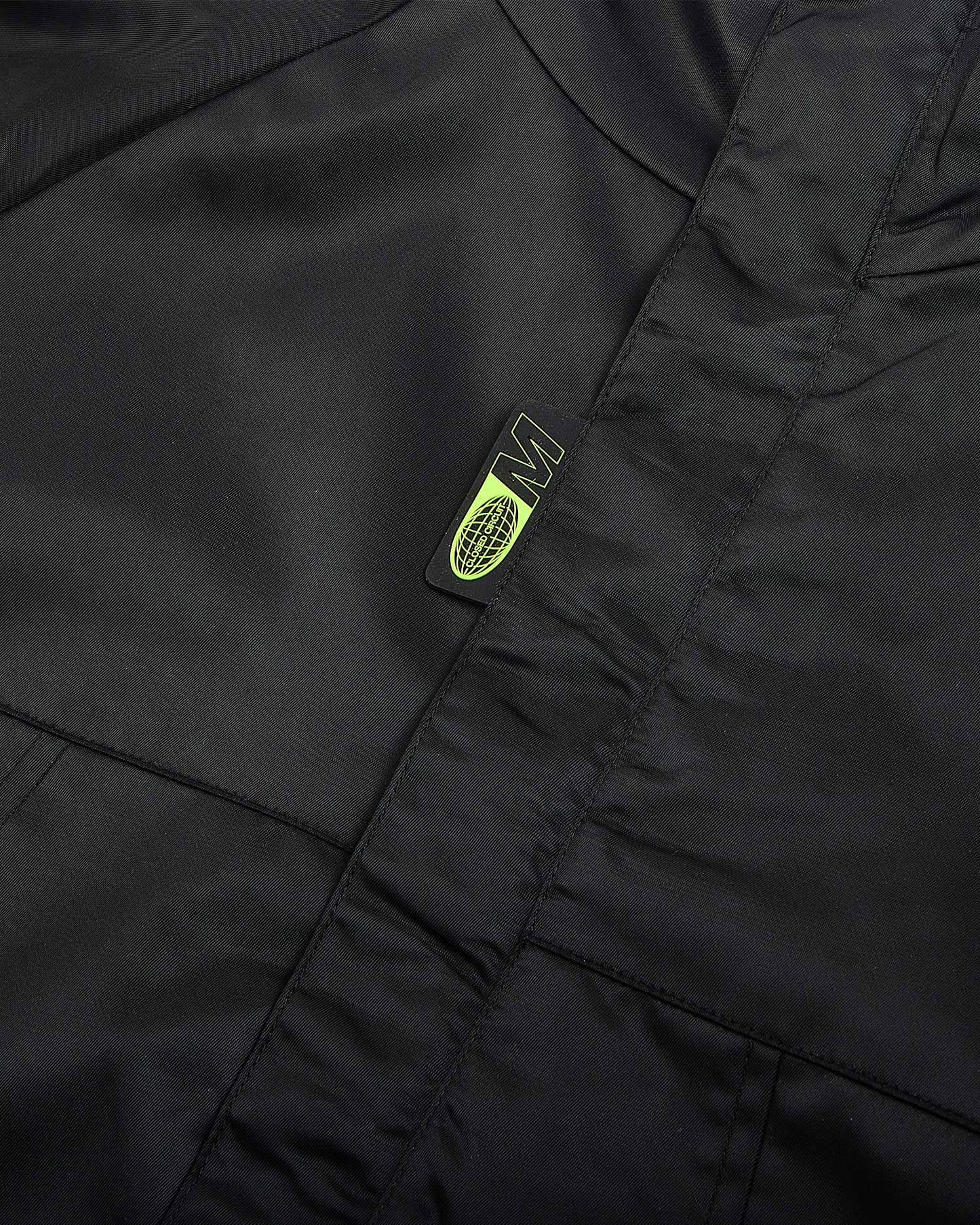 Black Nylon Tactical Jacket - mrcnoir