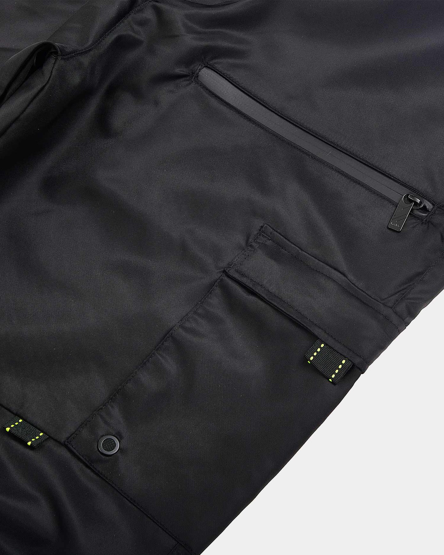 Black Nylon Tactical Pants - mrcnoir