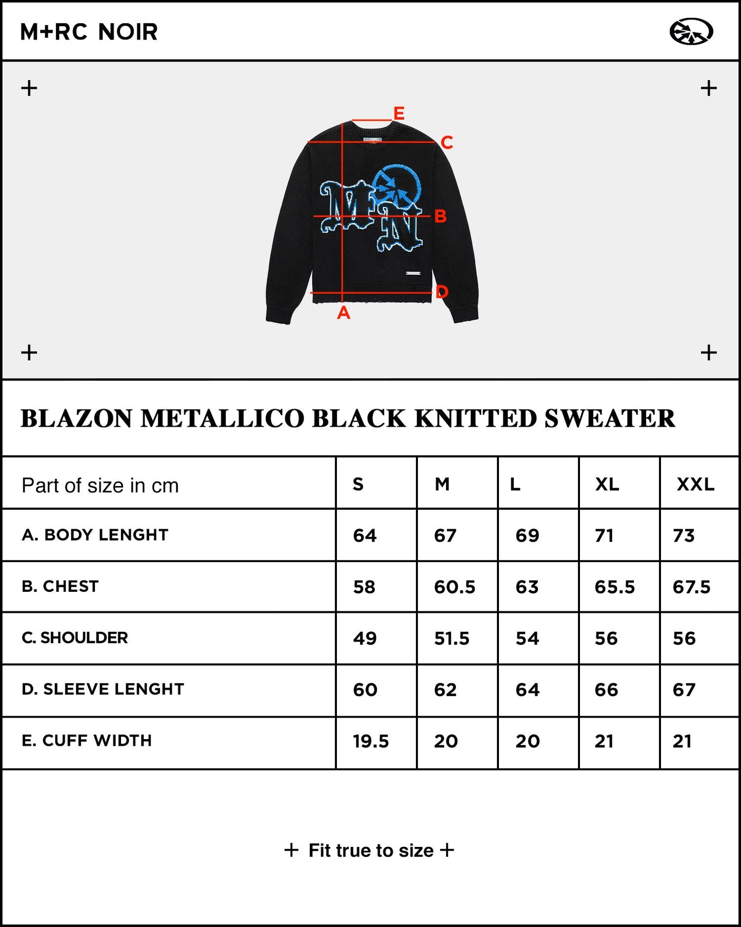 Blazon Metallico Black Knitted Sweater - mrcnoir