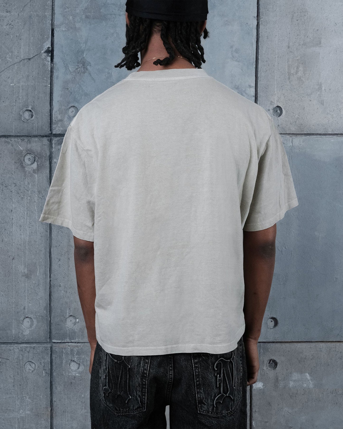 "Eclipses" Beige Tee - mrcnoir