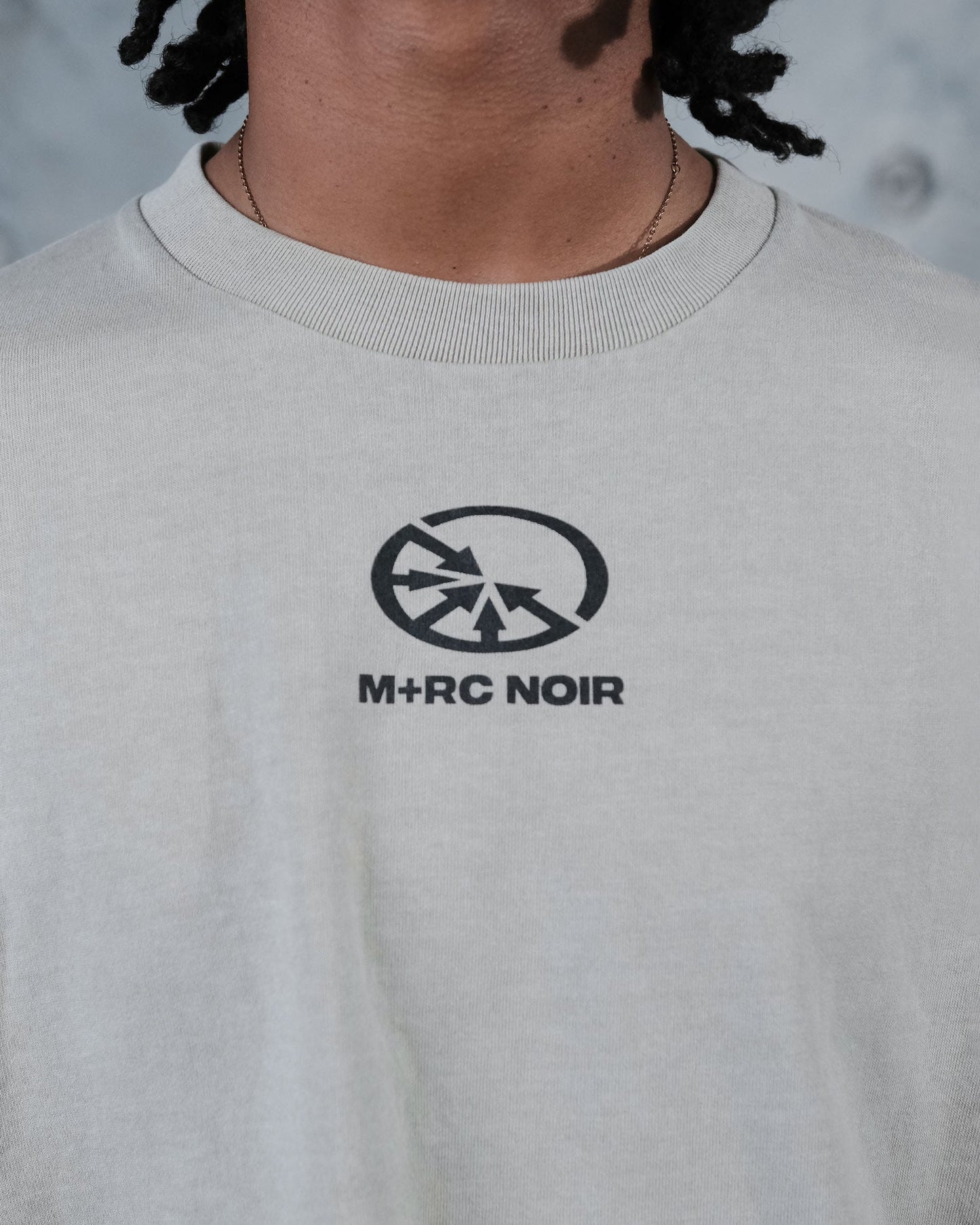 "Eclipses" Beige Tee - mrcnoir