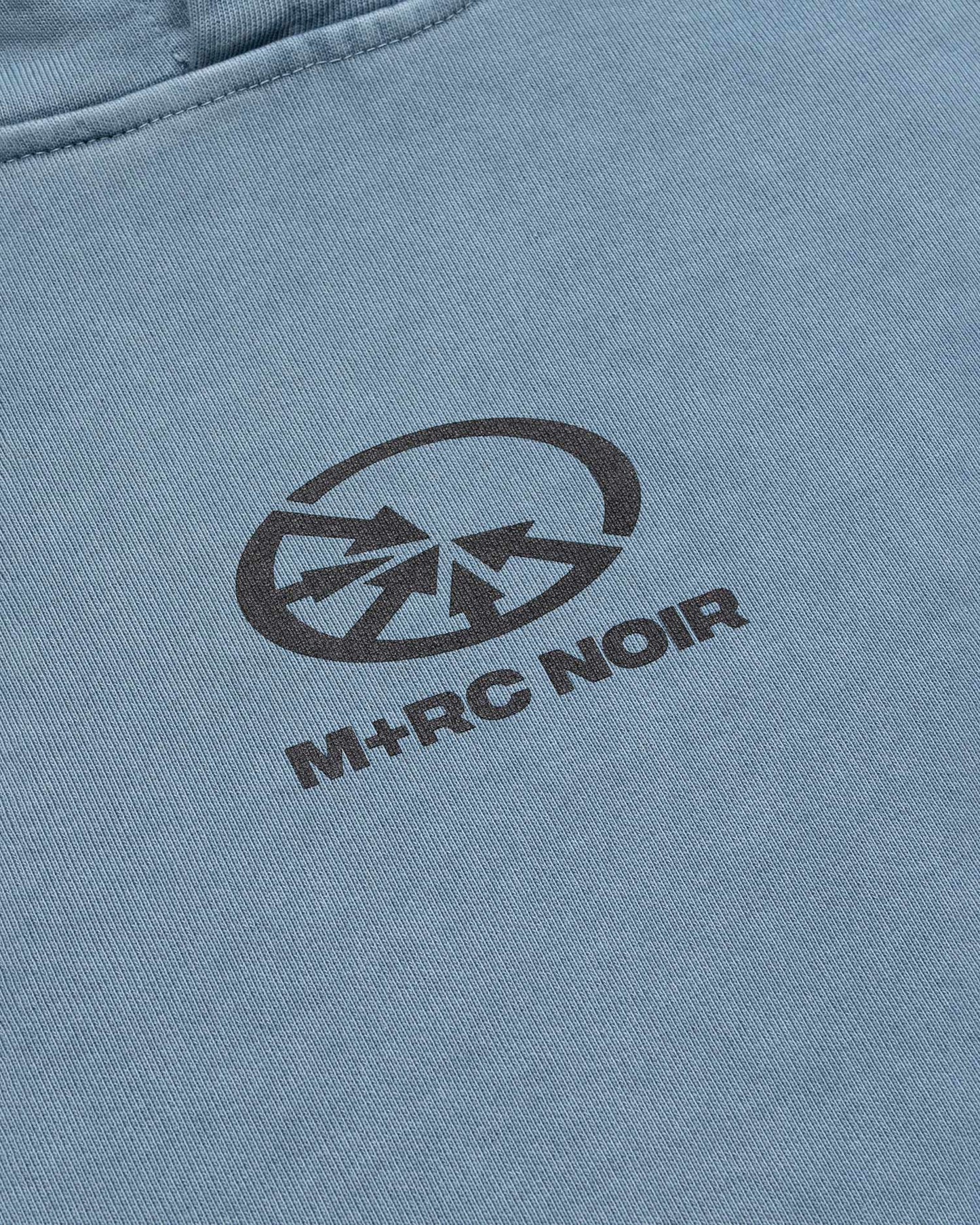 "Eclipses" Dusty Blue Hoodie - mrcnoir