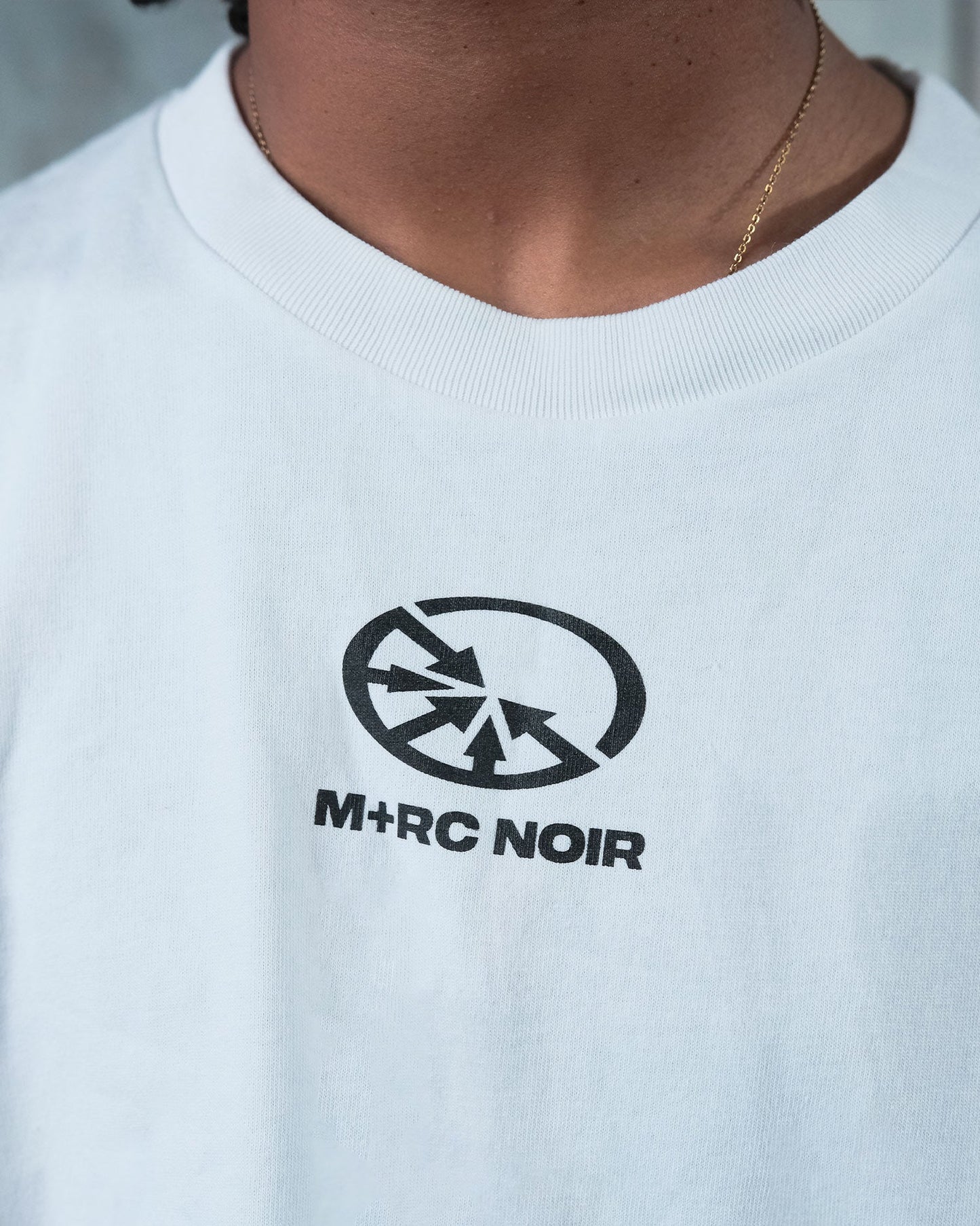 "Eclipses" White Tee - mrcnoir
