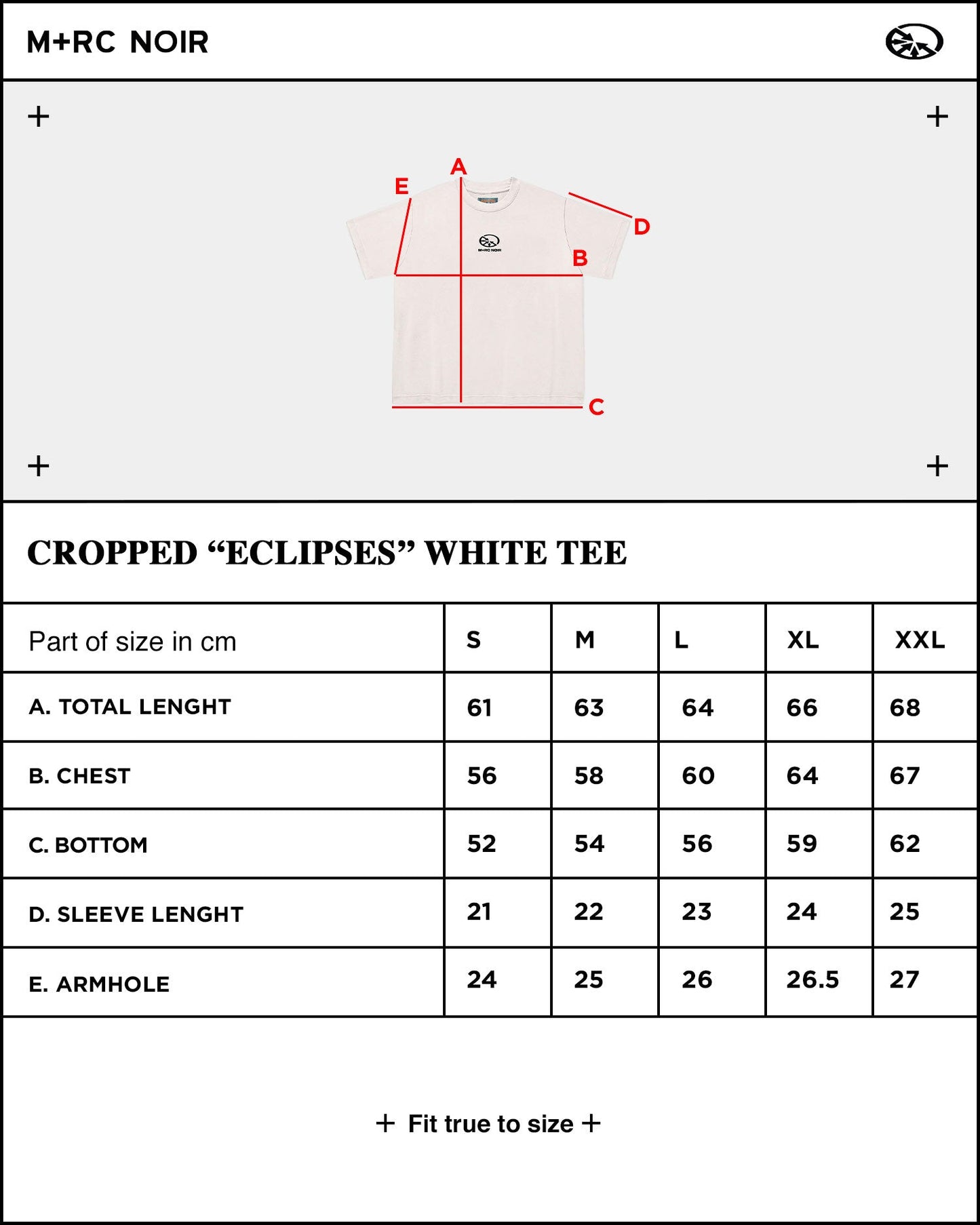 "Eclipses" White Tee - mrcnoir