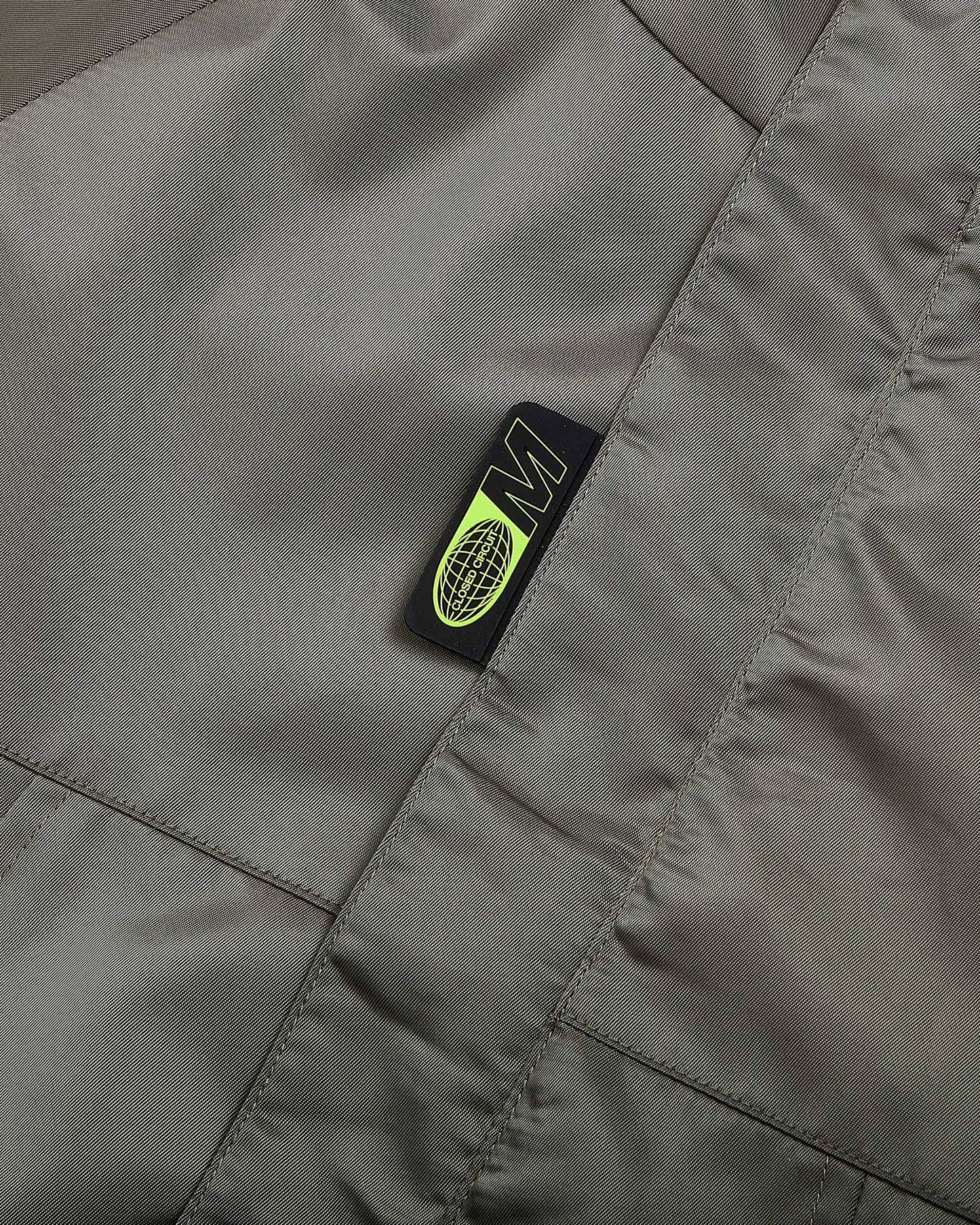 Grey Nylon Tactical Jacket - mrcnoir