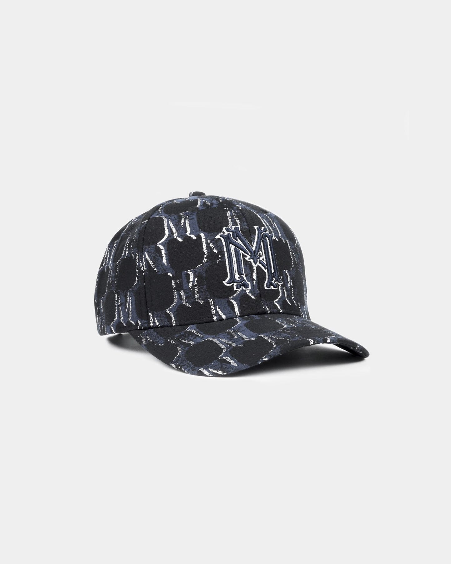 Jacquard monogram blazon hat US - mrcnoir
