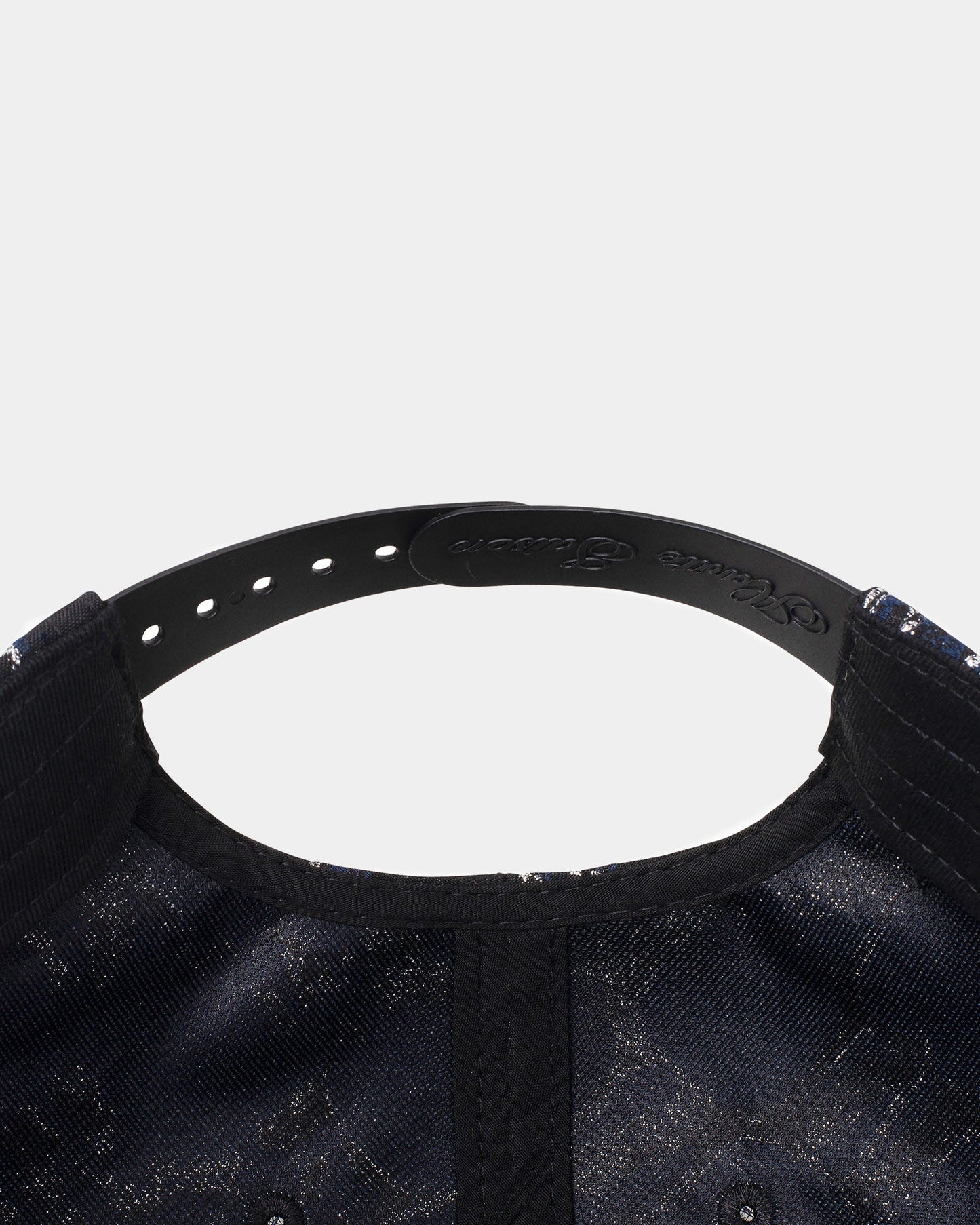 Jacquard monogram blazon hat US - mrcnoir