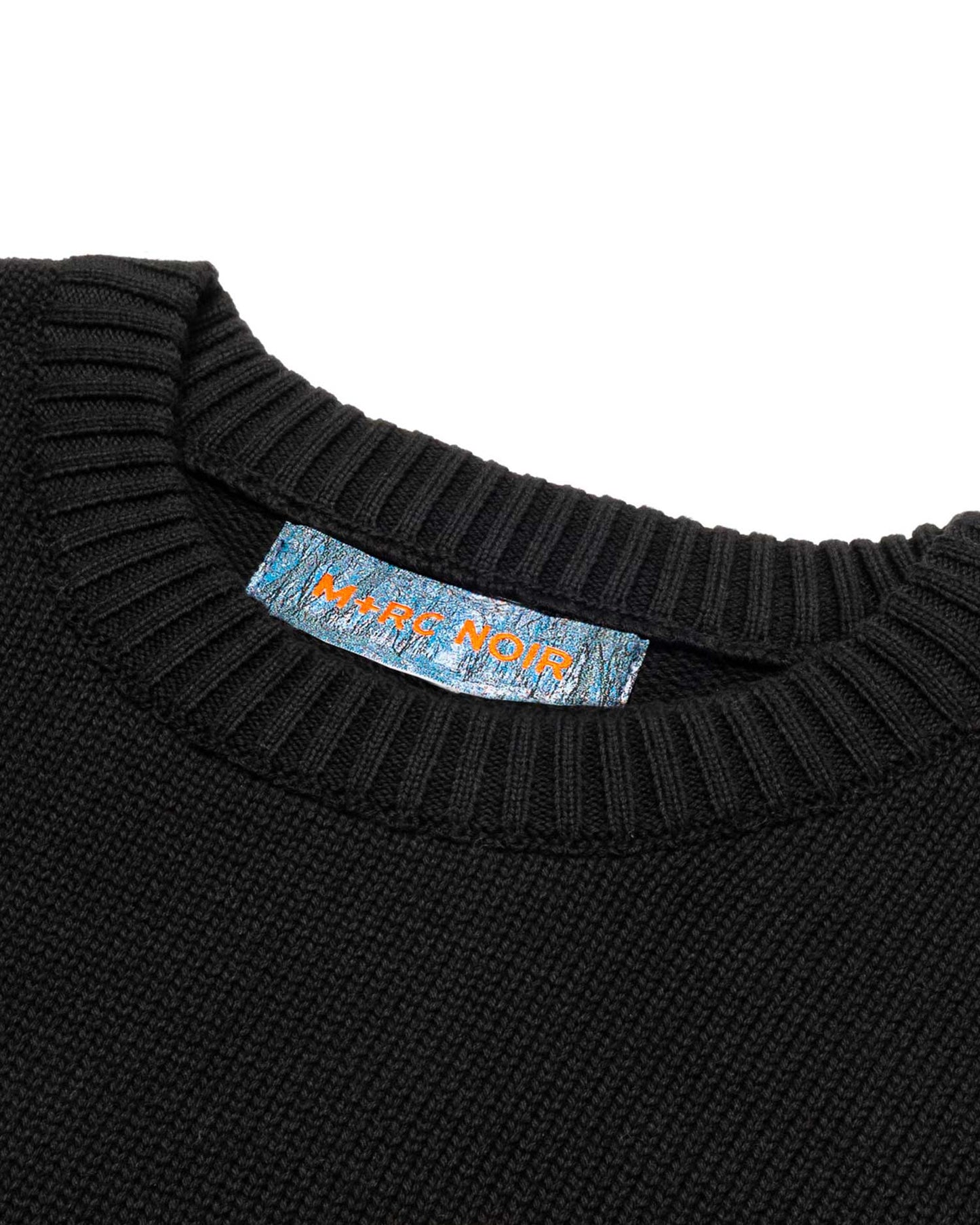 Monogram Ice Knitted Sweater - mrcnoir