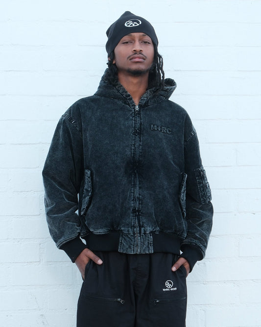 "Overtime" Corduroy Bombers Jacket - mrcnoir