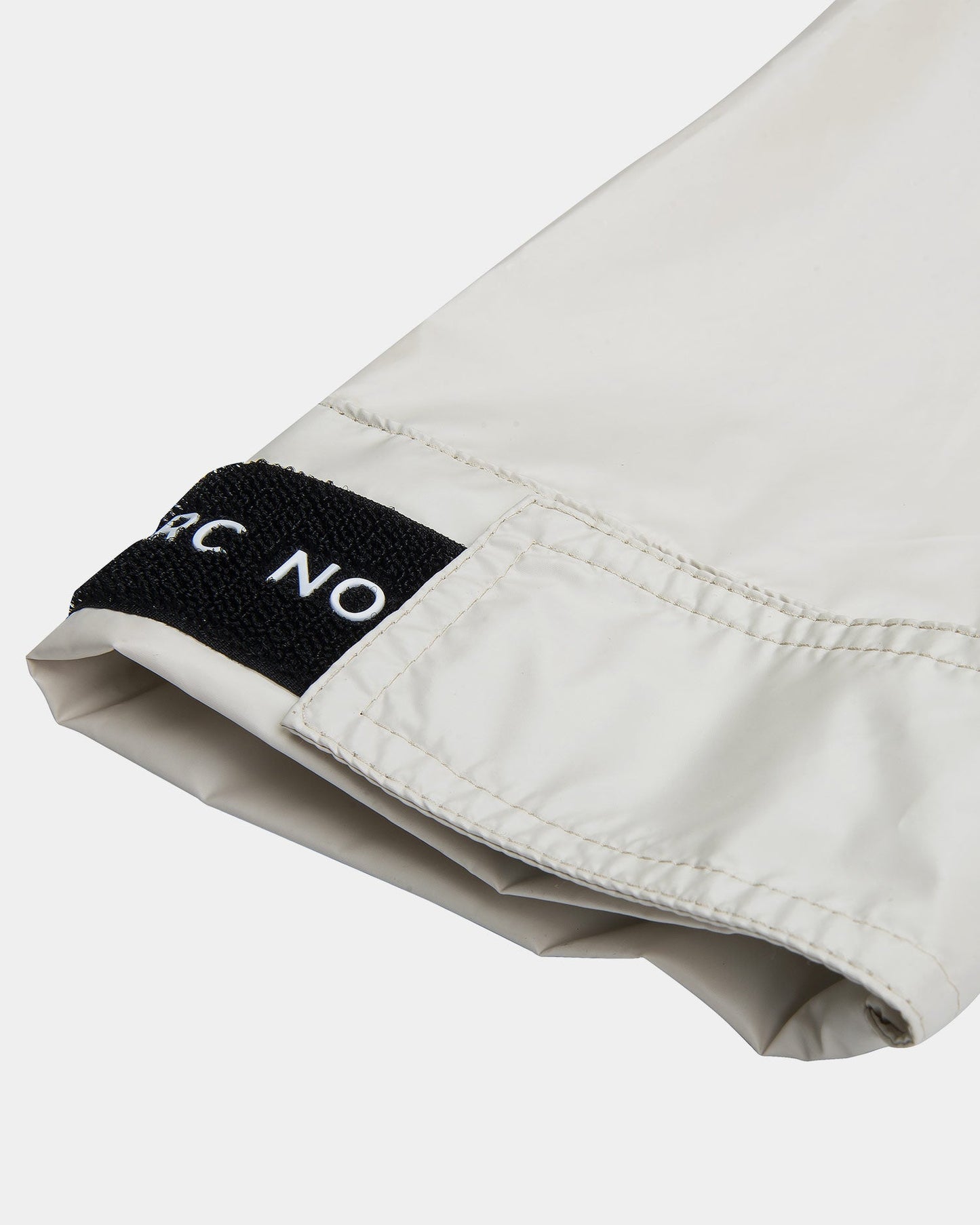 PU Carbon off white Jacket - mrcnoir