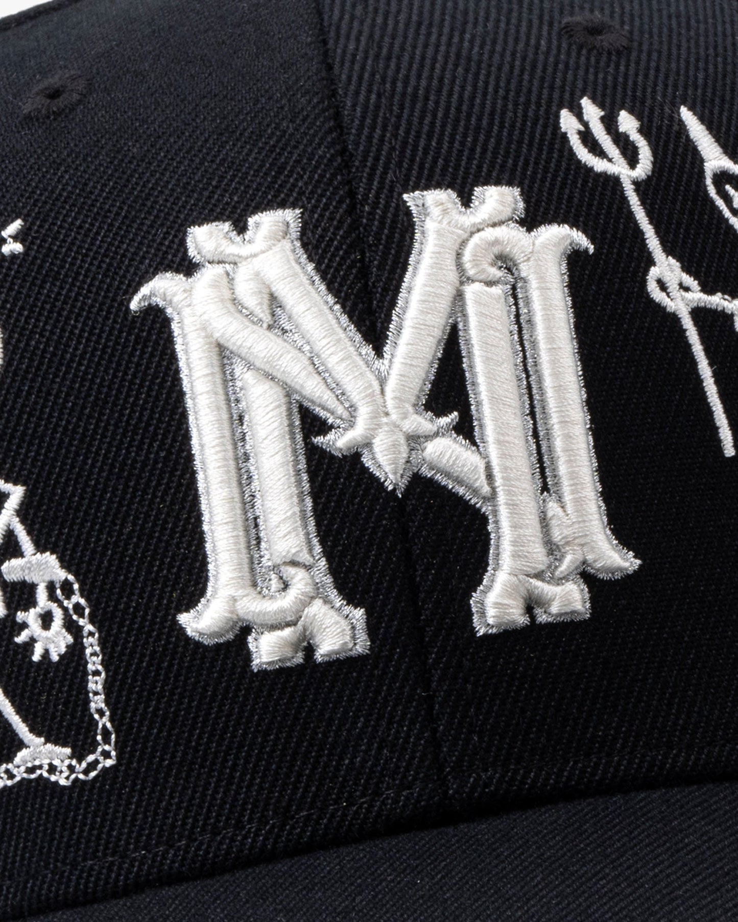 "Say No To The devil" Blazon Italian Wool Hat - mrcnoir