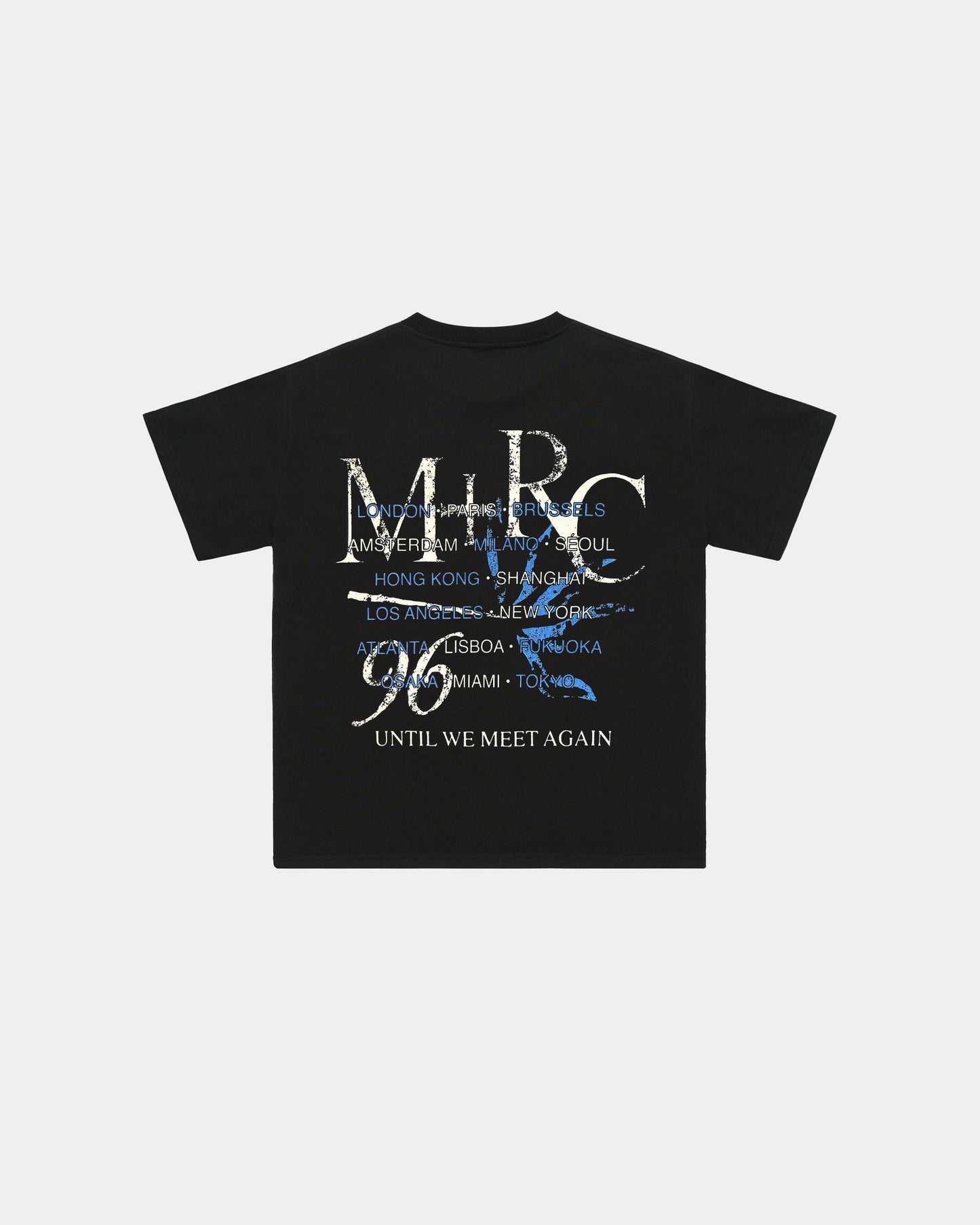 U.W.M.A Tour Black Tee - mrcnoir