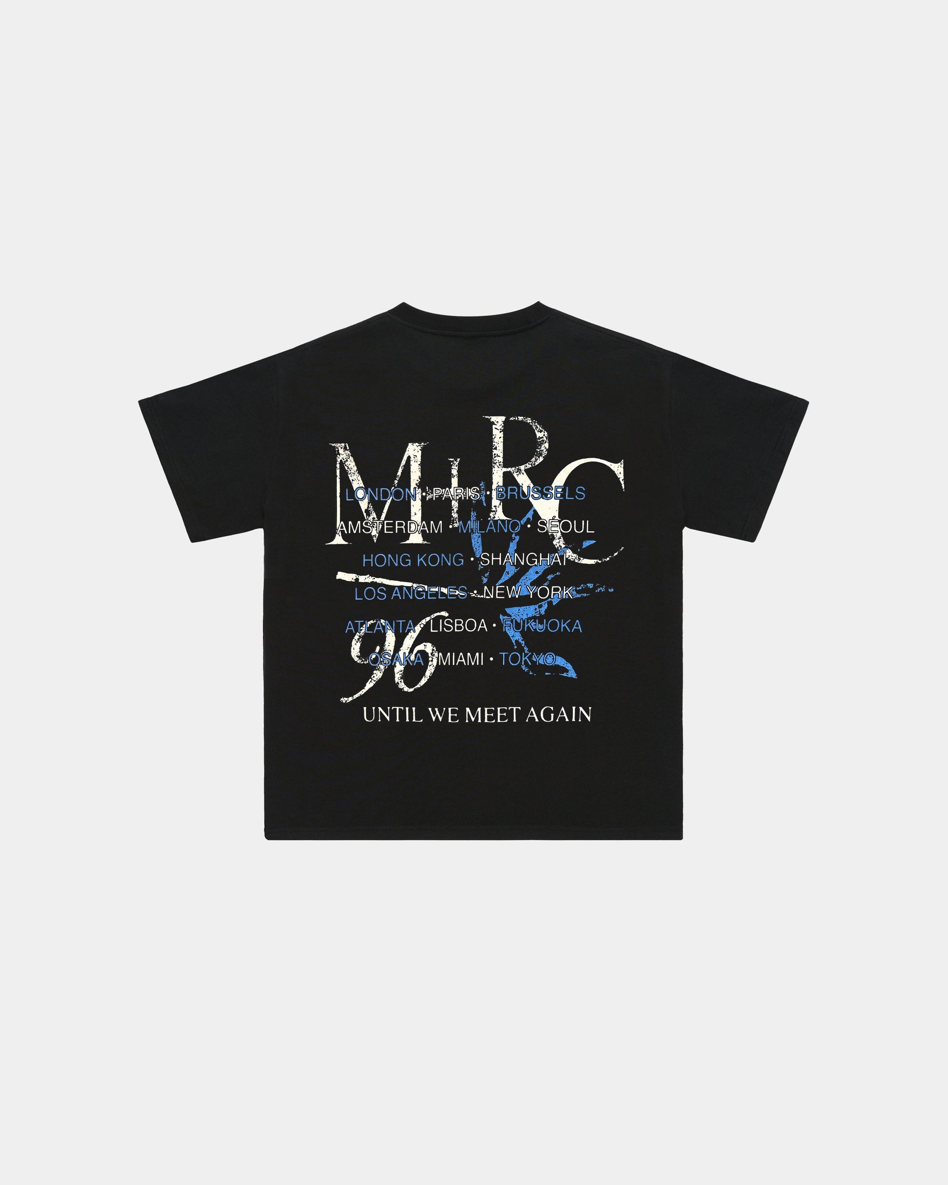U.W.M.A Tour Black Tee - mrcnoir