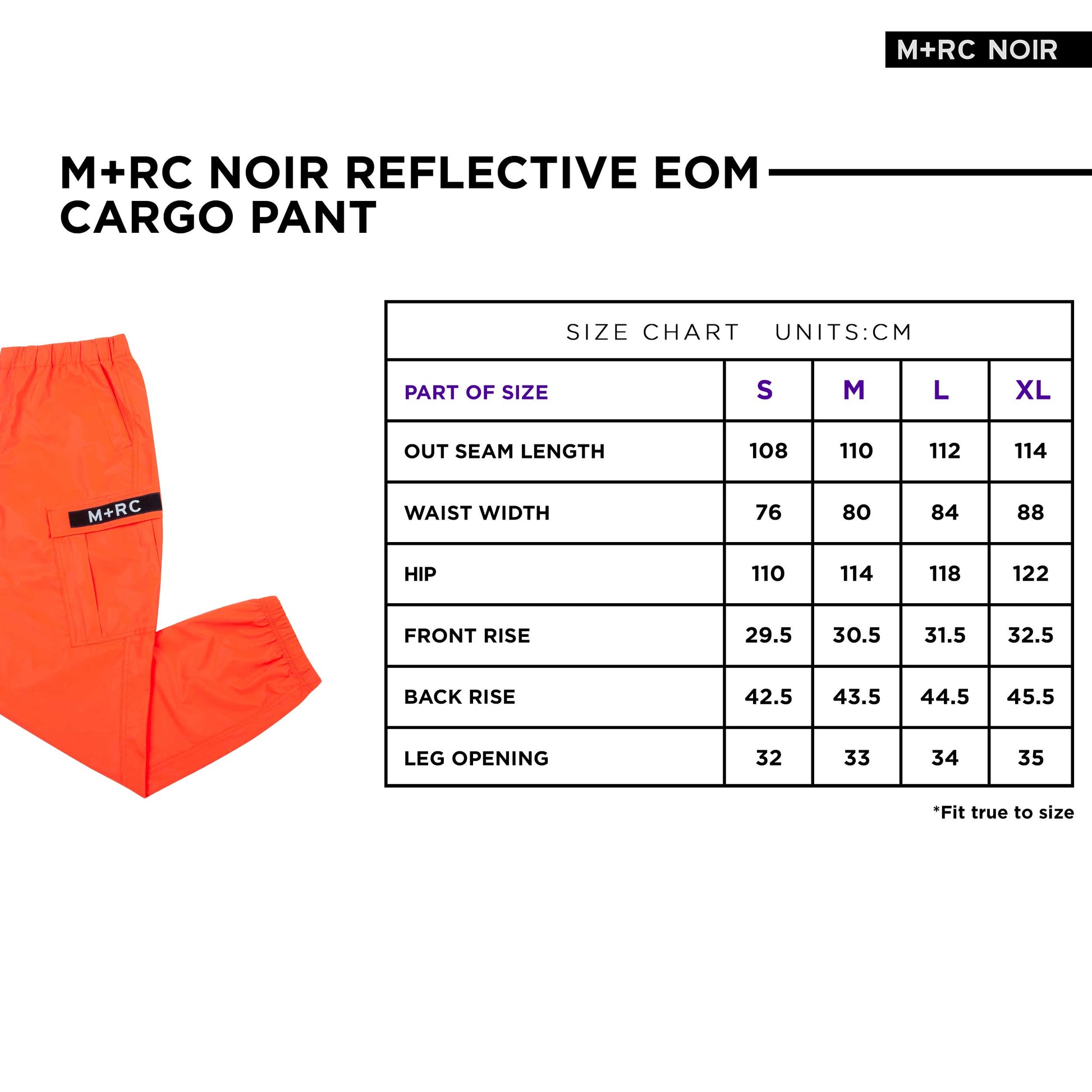 EOM orange cargo - mrcnoir