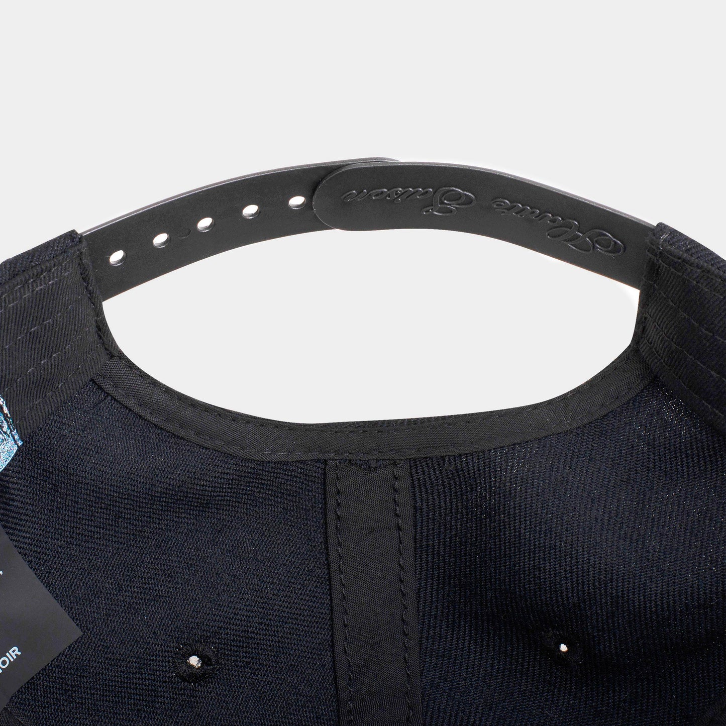 "Genesis" pure wool twill blazon hat - mrcnoir