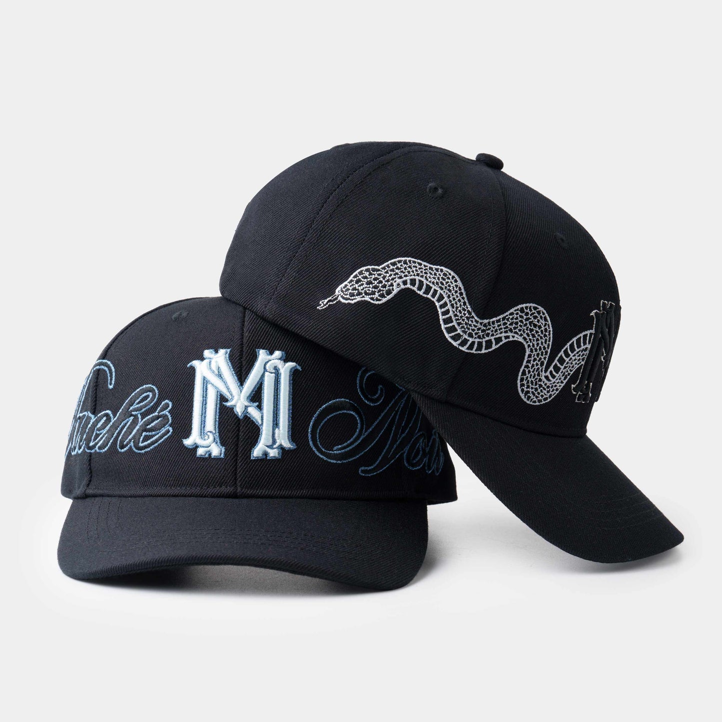 "Ice Butterfly" black blazon hat - mrcnoir