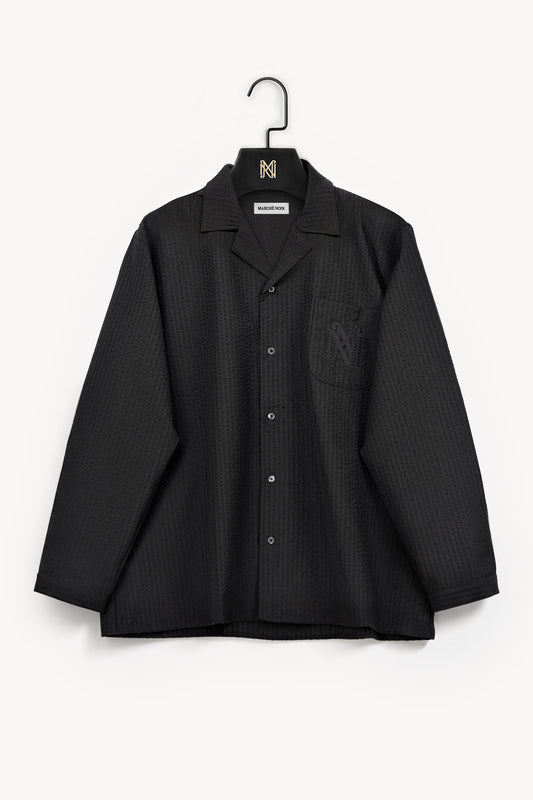 Japanese Wool Seersucker Shirt