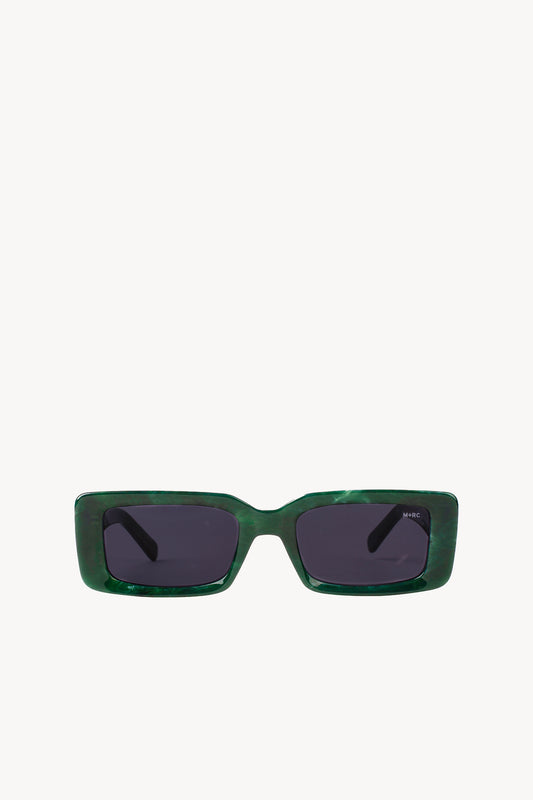 "MOB" Green Marble Sunglasses
