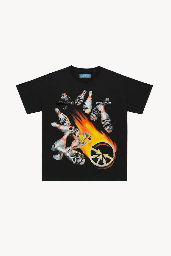 T-shirt 'Bowling Alley' Noir