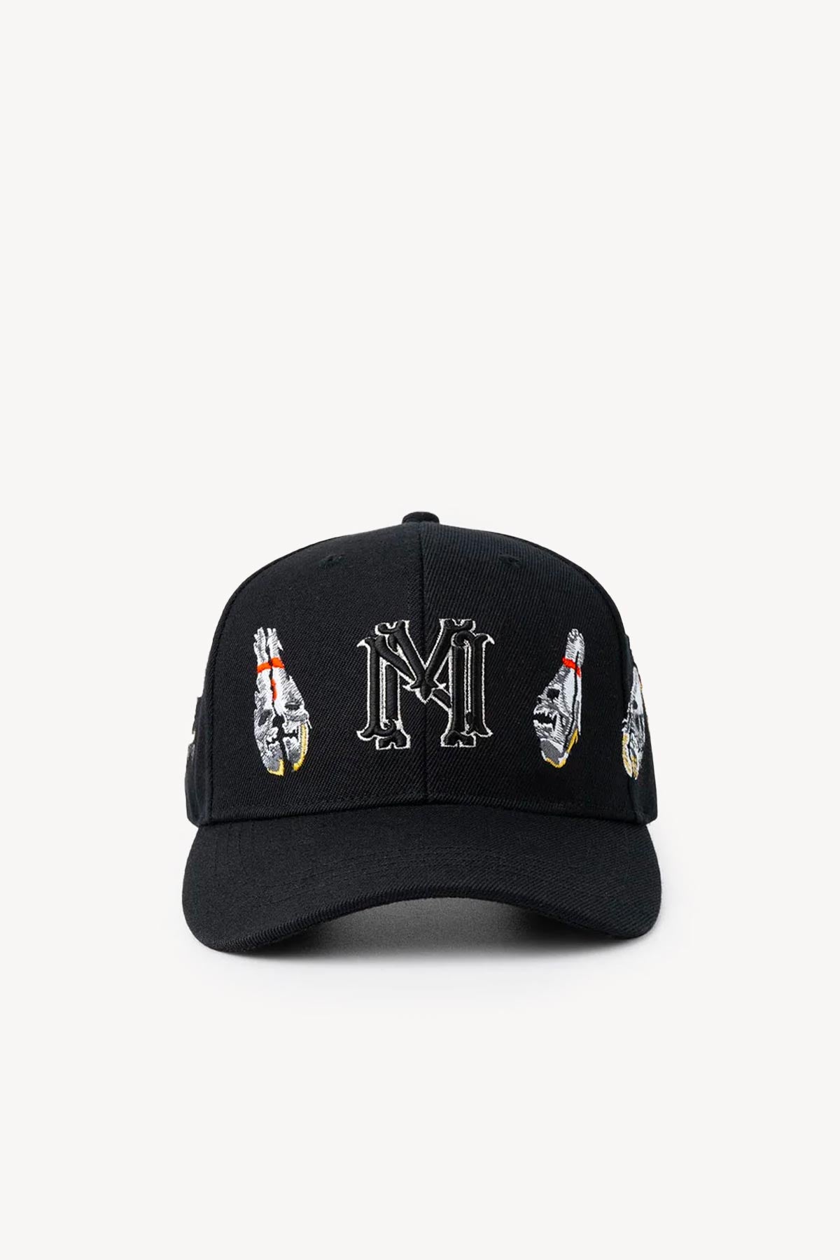 Casquette "Bowling" Alley en Laine Noire