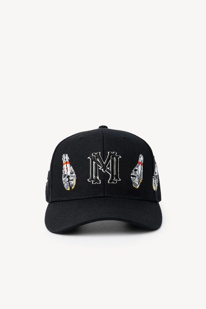 'Bowling Alley' Black Wool Hat