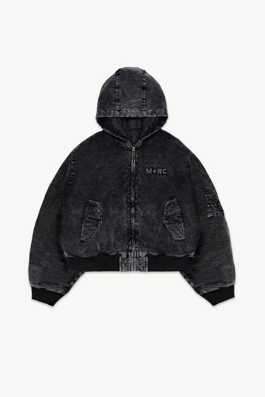 Veste en Velours Côtelé 'Délavée'