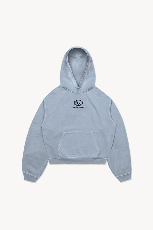 "Eclipses" Dusty Blue Hoodie