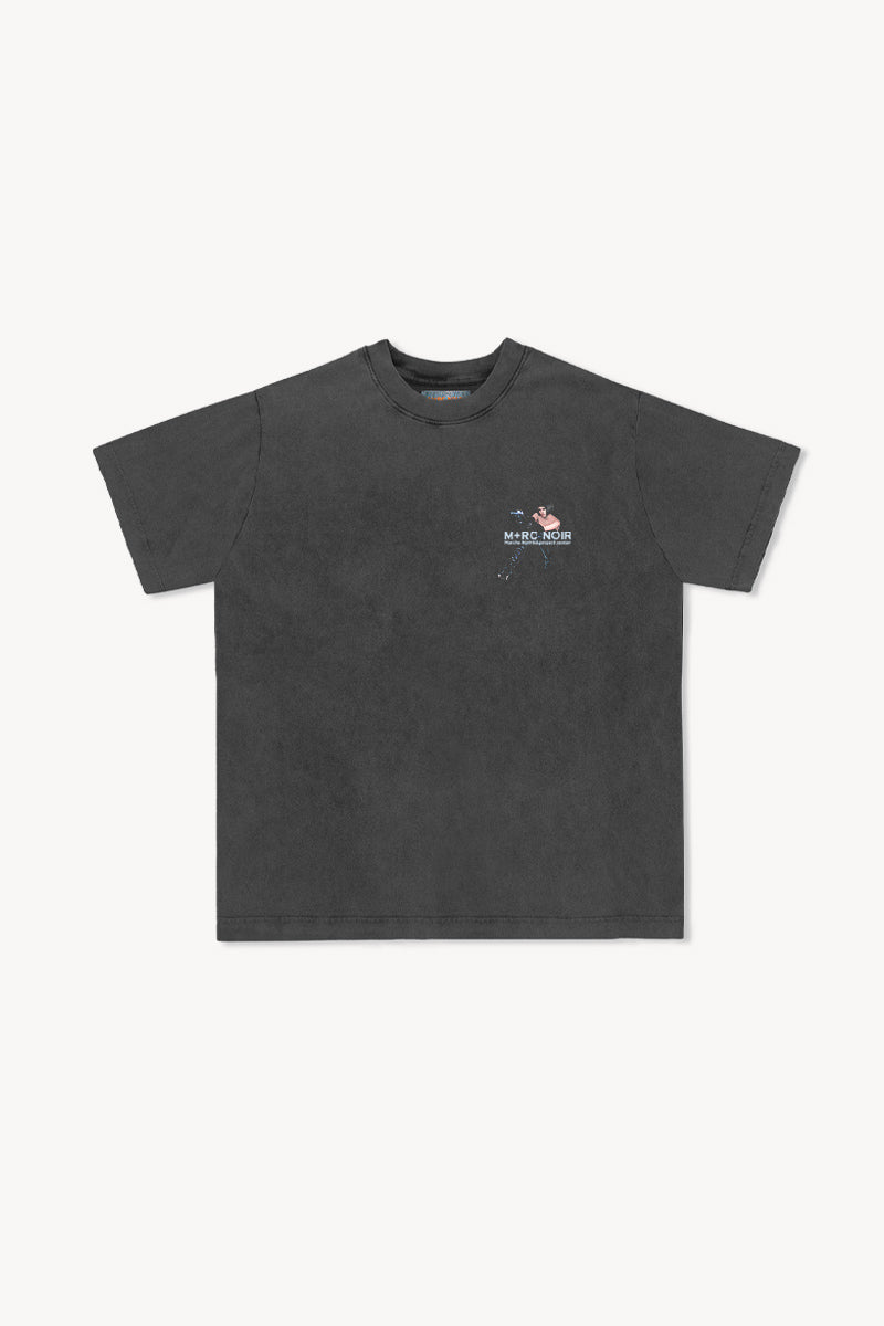 T-shirt "Distorsion" couleur écru