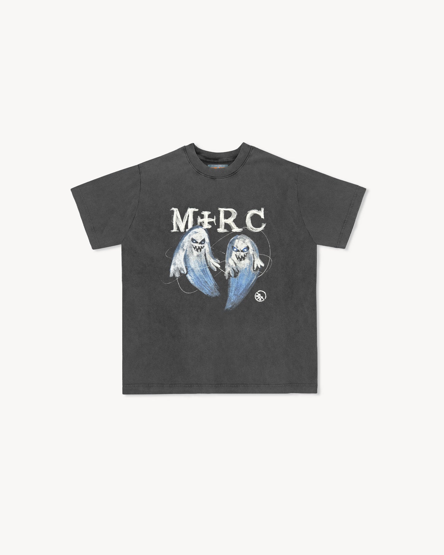 T-shirt 'Ghost' Vintage Noir