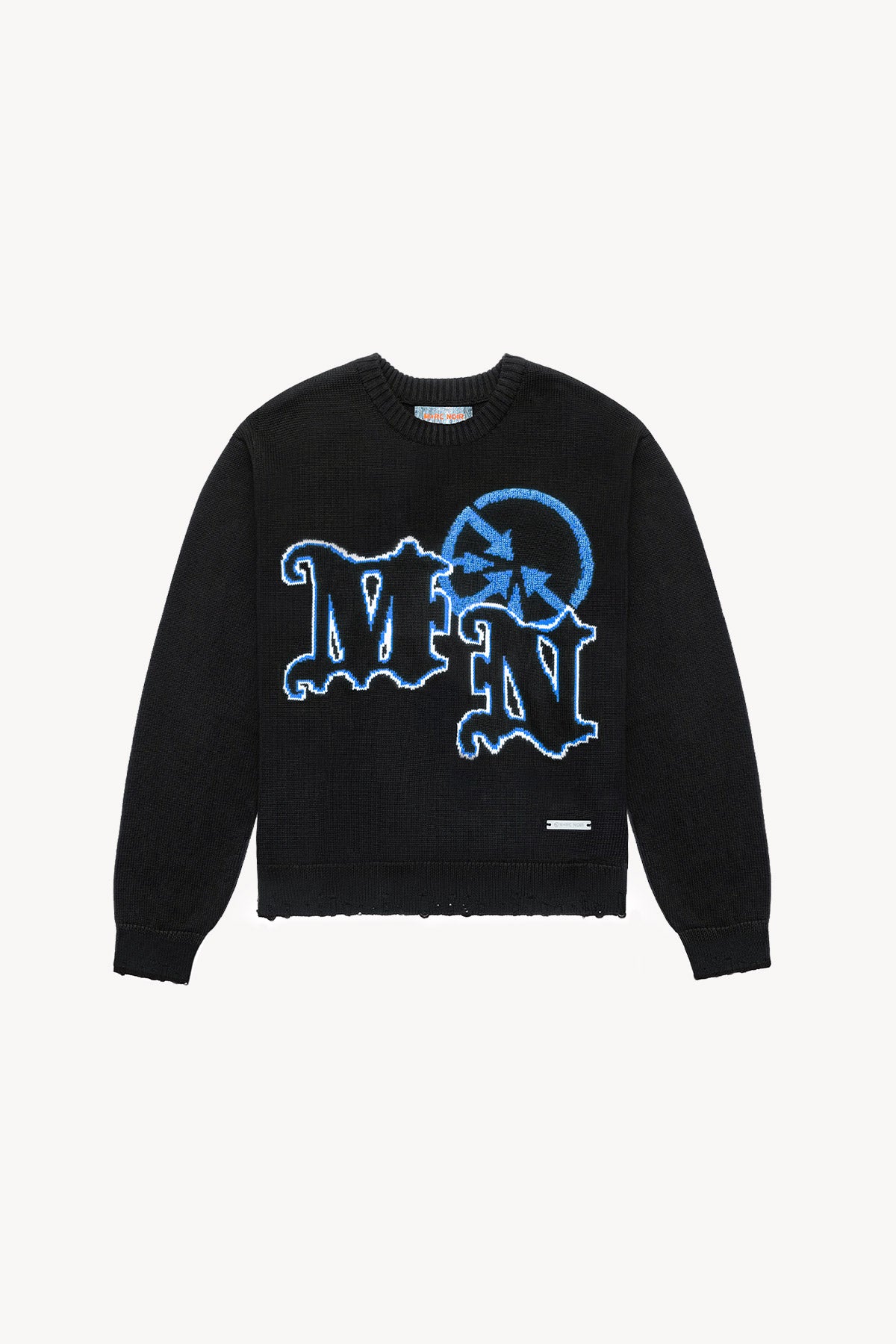 Pull Tricoté Beige "Eagle"