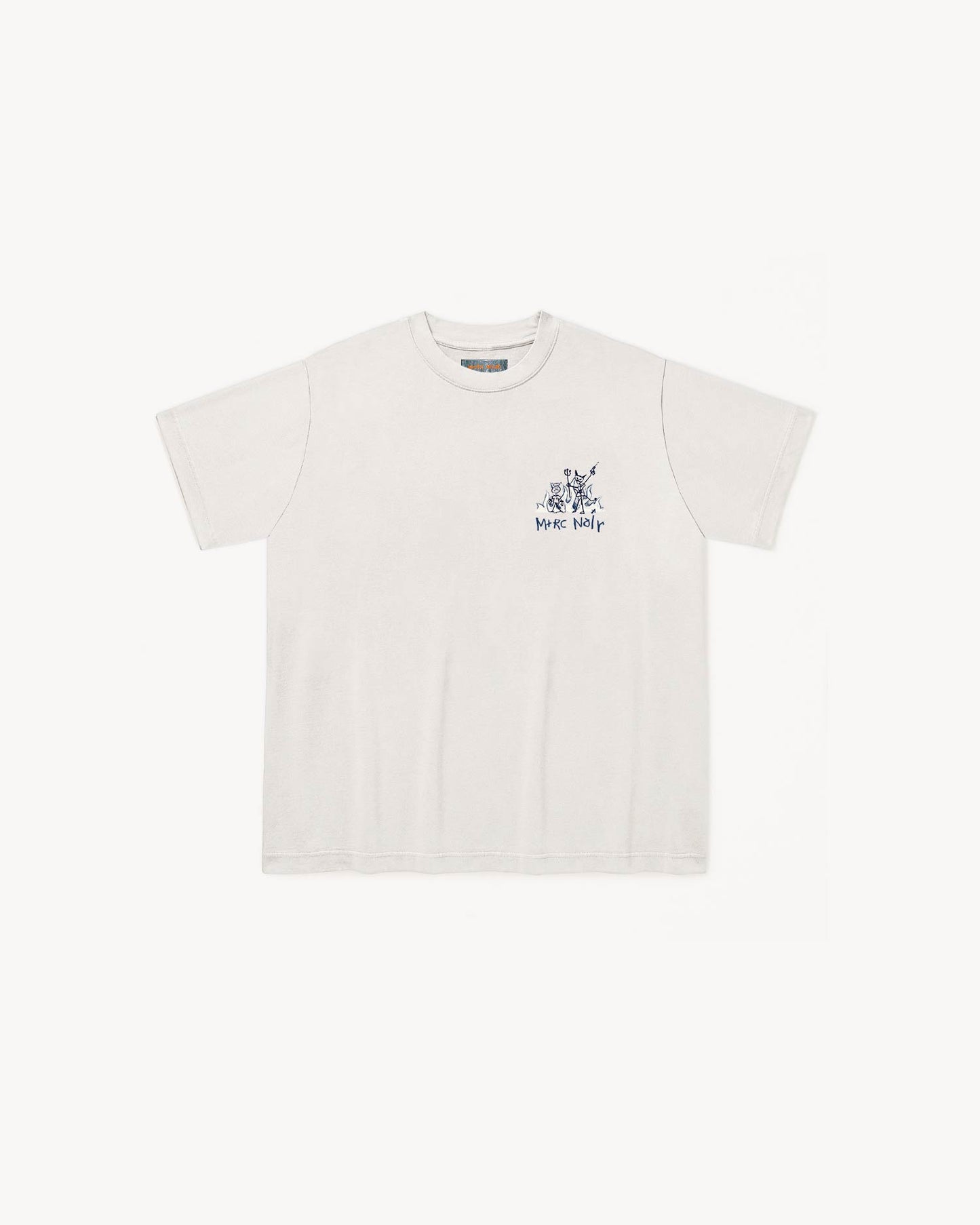 T-shirt 'Say No' Blanc