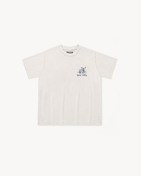 'Say No' White Tee