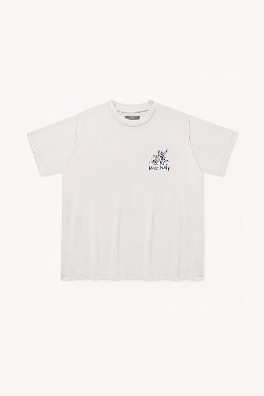 'Say No' White Tee