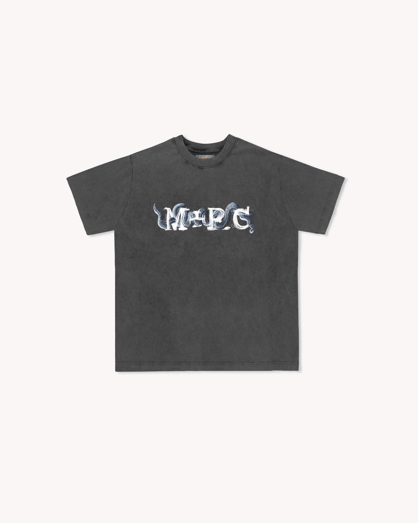 T-shirt "Genesis" Vintage Délavé Noir
