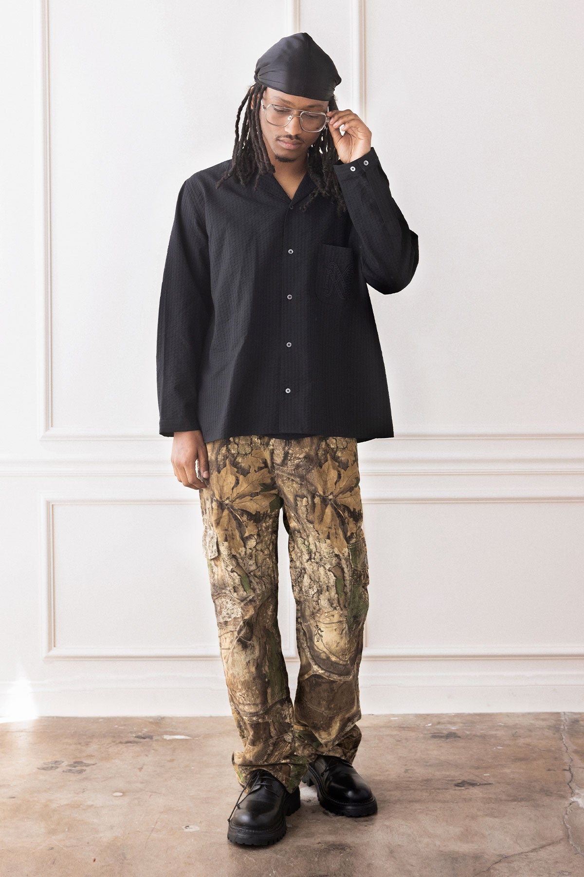 Pantalon Cargo Velours Côtelé 'Realtree'