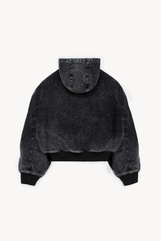 Veste en Velours Côtelé 'Délavée'