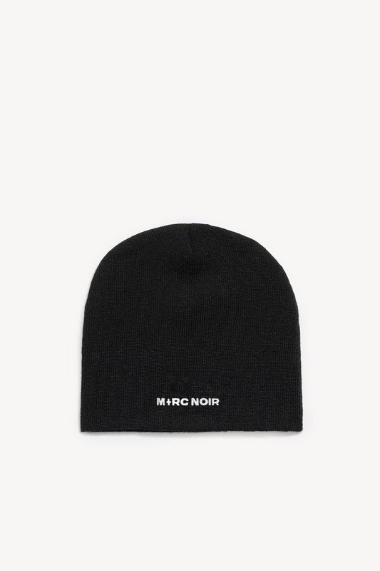 "Eclipses" Pima Black Beanie