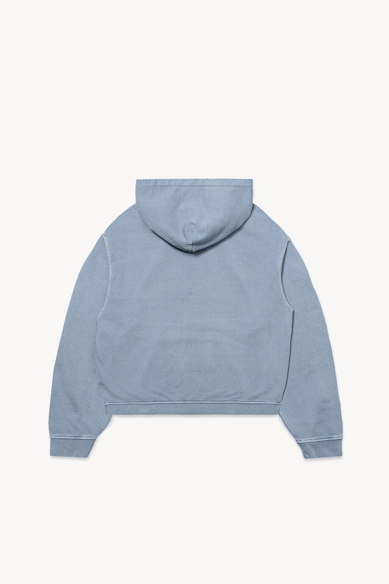 Hoodie "Eclipses" Bleu Poussiéré